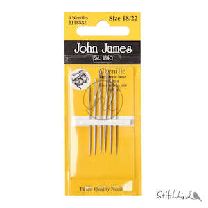 John James Chenille Sewing Needles 18/22