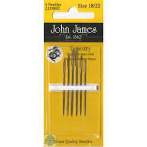 Pins And Needles: John James Tapestry Needles 18/22