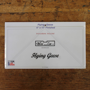 Bloc Loc Flying Geese 6" x 12" Ruler