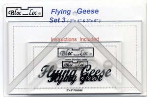 Bloc Loc Flying Geese Set 3