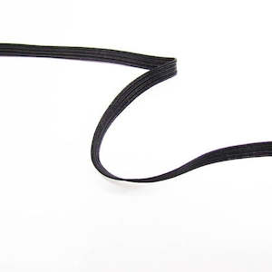 Elastic Black 6mm