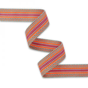 Bag Making Supplies: Fashion Week Railroad Track Webbing 3 Yards by Sallie Tomato
