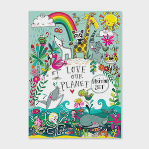 Letter Writing Sets: Love Our Planet Writing Set