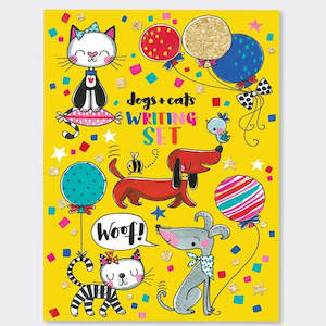 Letter Writing Sets: Dogs and Cats Writing Set