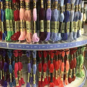 Dmc Thread: DMC Stranded Cotton - Colours 3601-3849