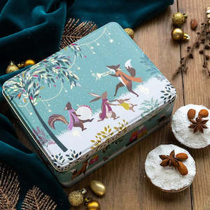 Sara Miller Woodland Tales Rectangular Tin
