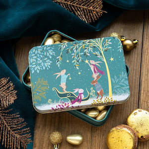 Sara Miller Woodland Tales Small Rectangular Tin