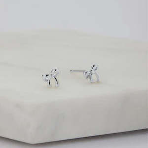 Charlotte Stud Earring in Sterling Silver