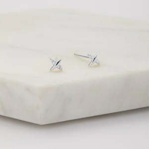 Olivia Stud Earring in Sterling Silver