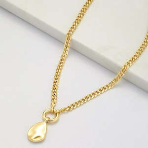 Necklaces: Willow Necklace - Gold