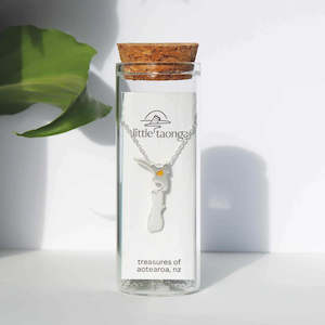 Little Taonga - New Zealand Map Necklace