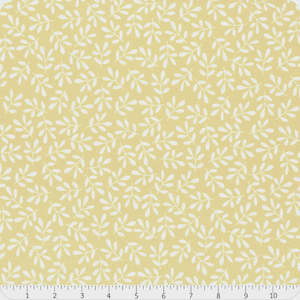 Yellow Fabric: D is for Dream Sprigs in Yellow - 90cm