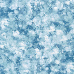 Blue Fabric: Shibori Blues Hand Dyed Blue