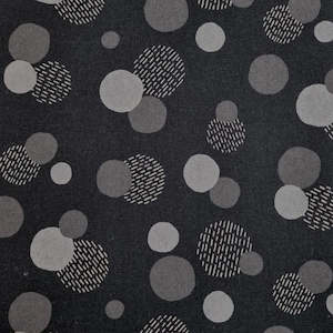 Black Fabric: Higashi Spots on Black
