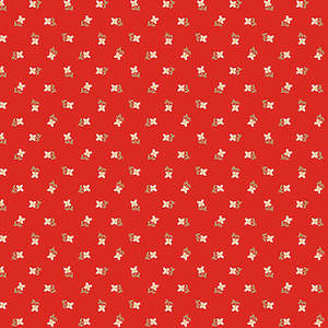 Red Fabric: My Favourite Things Vintage Apron in Red