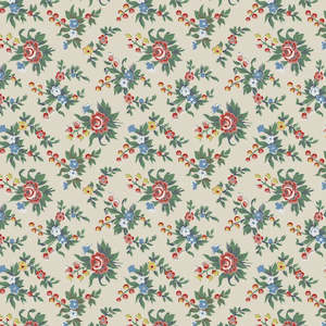 Pink Fabric: Eiderdown Talbot in Cream