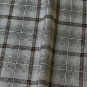 Japanese Yarn Dyed Plaid in Light Grey