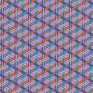 Swatch Book Wicker Weave in Lilac