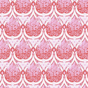 Purple Fabric: Parisville Deja Vu Sea of Tears Melon