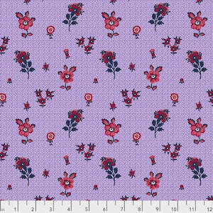 Purple Fabric: Conservatory, Sunday in the Country - Petticoat in Trixi