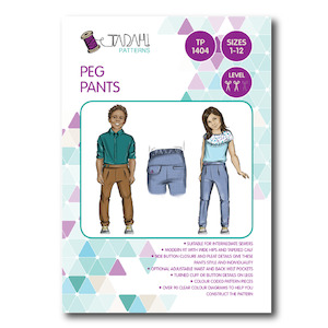 Tadah Patterns: Tadah Patterns - Peg Pants