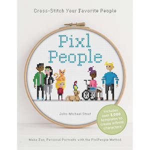 Quilting And Other Craft Books: Pixl People Cross Stitch Your Favourite People