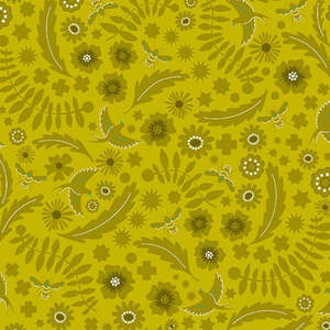 Alison Glass: Sun Prints 2022 Meadow in Chartreuse