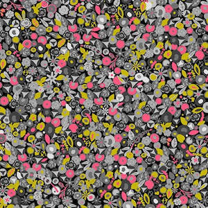Alison Glass: Sun Prints 2021 Tuesday in Black - 95cm