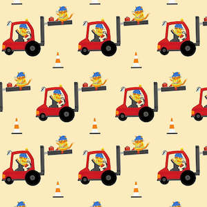 Dear Stella: Cats at Work Forklift Felines