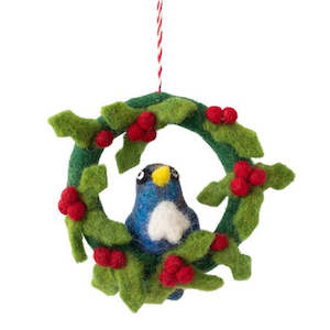 Christmas Trees And Decorations: Tui in Wreath Christmas Decoration