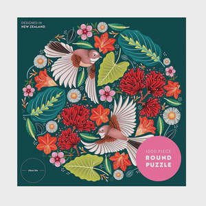 Chirpy Fantails 1000pc Puzzle