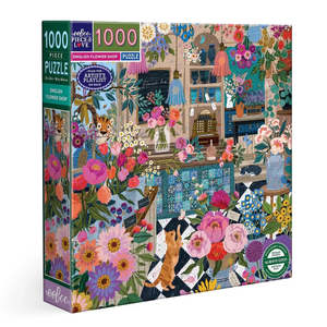 Eeboo English Flower Shop 1000pc Puzzle