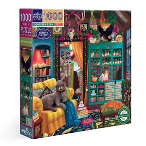 Jigsaw Puzzles: Eeboo Sorcerer's Den 1000pc Puzzle