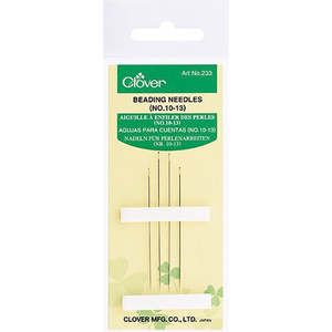 Pins And Needles: Clover Beading Needles (No. 10, 13