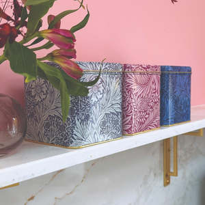 William Morris Marigold Caddy Tin