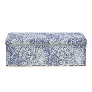 Tins: William Morris Marigold Large Hinged Tin
