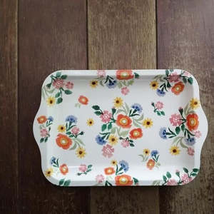 Poppies & Pinks Tin Tray by Emma Bridgewater