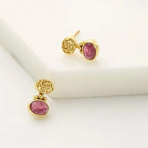 Earrings: Paige Earring - Tourmaline