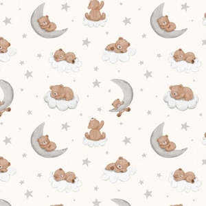 Skyward Dreams Teddies in Cream