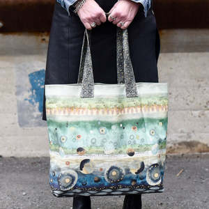 Flora and Form Canvas Tote Bag Panel