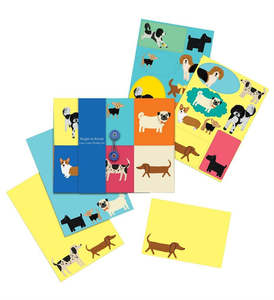 Prize Pooches Writing Set with Stickers