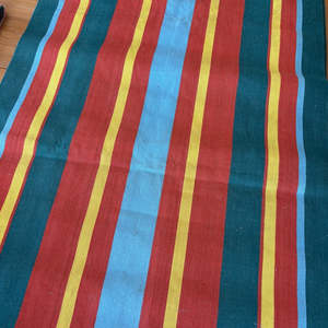 Vintage Deck Chair Canvas Stripes