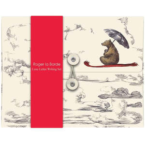 Flying Bear Writing Set with Stickers