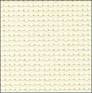 Zweigart Aida 14 Count in Ivory Remnant 48cm