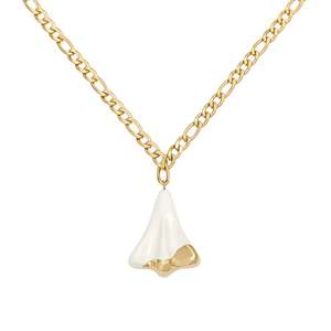 Pāmu Jett Dipped Necklace - Gold