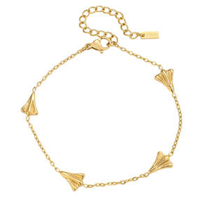 Bangles: Pāmu Jett Bracelet - Gold