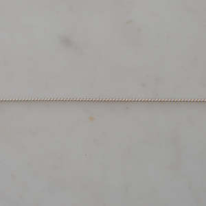 Bangles: Sophie Box Chain Bracelet - Silver