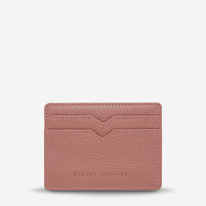 Small Pouches: Status Anxiety Together for Now Card Wallet - Dusty Rose
