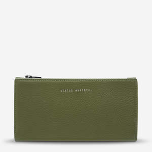 Status Anxiety Old Flame Wallet - Khaki