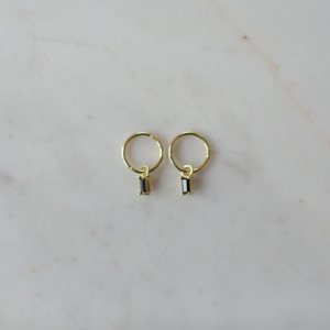 Sleepers: Sophie You Rock Rectangle Sleepers in Black - Gold